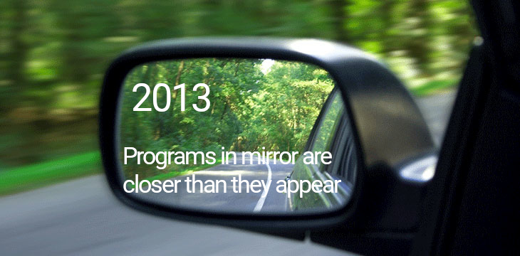 Mirando hacia atrás – 2013